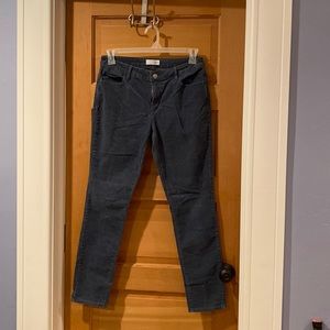 Loft, curvy skinny corduroy pants